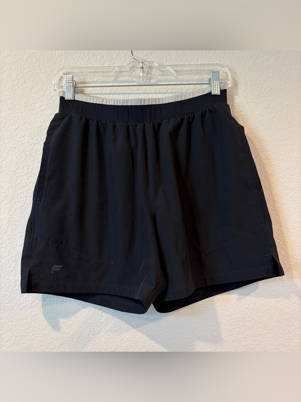 Fabletics Men’s Black The Fundamental II Lined 5in Shorts - Est Small